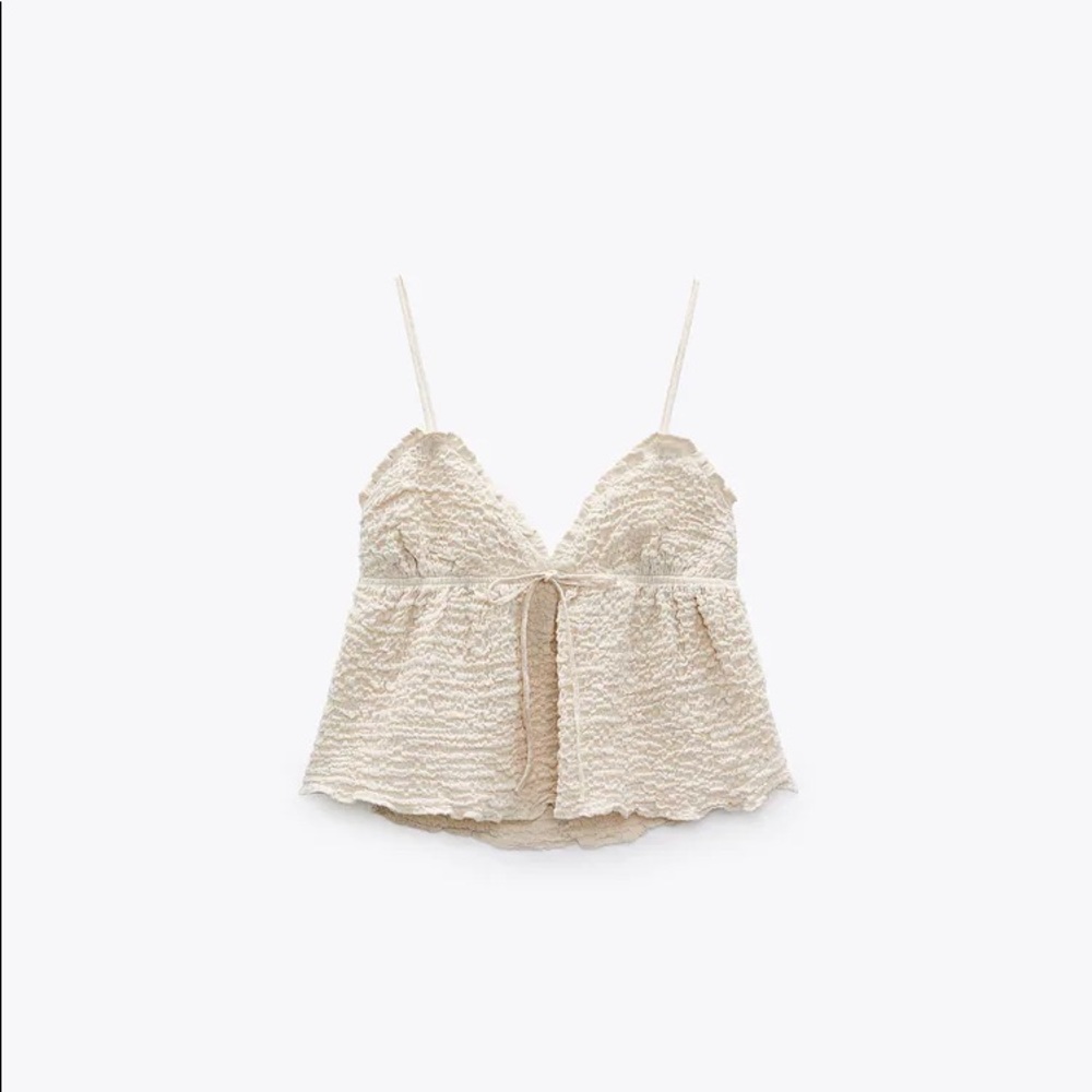 ZARA VNECK TOP